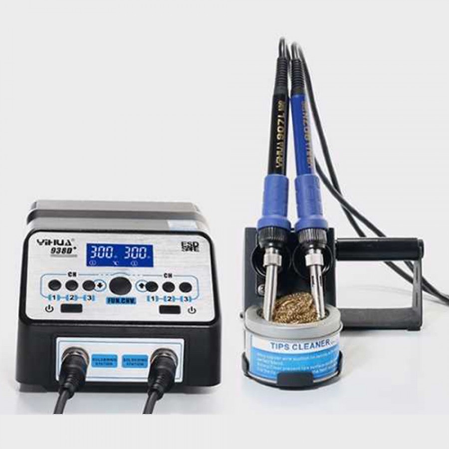 Yihua 938D Anstatic Dual Soldering Iron Soldering Station